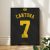 Manchester United FC 1993/94 Away - Keretezett mezposzter - Eric Cantona