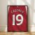 Arsenal FC 2012/13 - Framed Shirt Print - Santi Cazorla