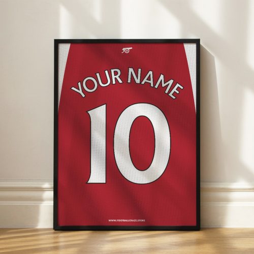 Arsenal FC 2012/13 - Mezposzter - Egyedi névvel