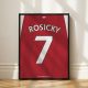 Arsenal FC 2012/13 - Framed Shirt Print - Tomas Rosicky