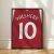 Arsenal FC 2012/13 - Keretezett mezposzter - Jack Wilshere