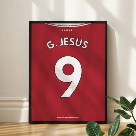 Arsenal FC 2022/23 - Framed Shirt Print - Ben White