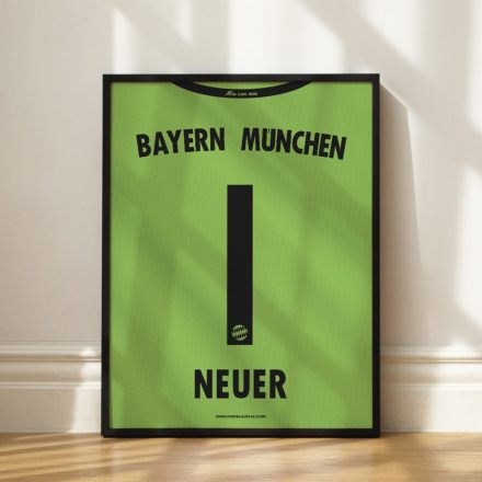 Bayern München 2012/13 - Keretezett mezposzter - Neuer