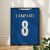 Chelsea FC 2004/05 - Framed Shirt Print - Frank Lampard