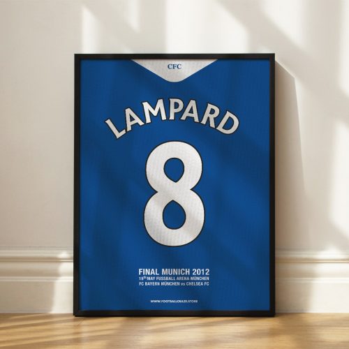 Chelsea FC 2011/12 - Keretezett mezposzter - Frank Lampard