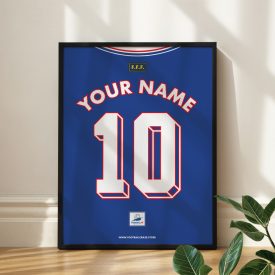 France 1998 - Framed Shirt Print - Custom
