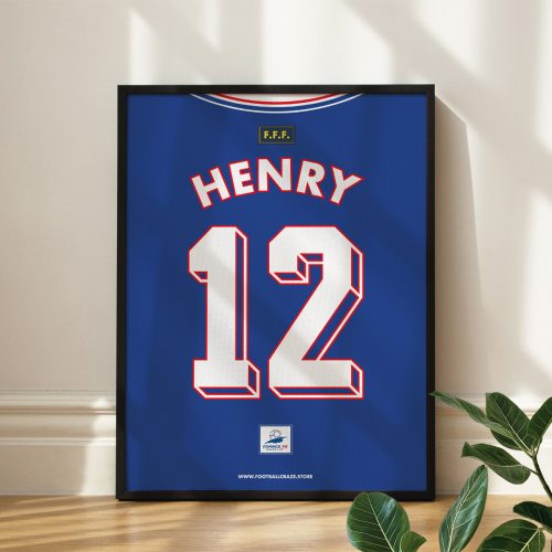 France 1998 - Framed Shirt Print - Henry