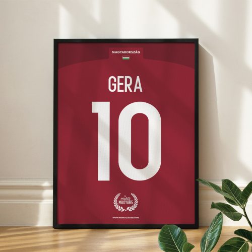 Hungary - Framed Shirt Print - Gera