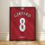 Liverpool FC 2004/05 - Framed Shirt Print - Steven Gerrard