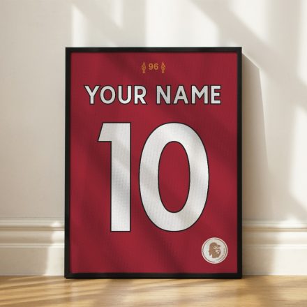 Liverpool FC 2019/20 - Framed Shirt Print - Custom