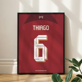 Liverpool FC 2022/23 - Keretezett mezposzter - Thiago