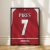 Arsenal FC 2003/04 - Framed Shirt Print - Robert Pires