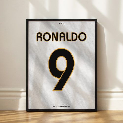Real Madrid 2004/05 - Shirt Print - Ronaldo