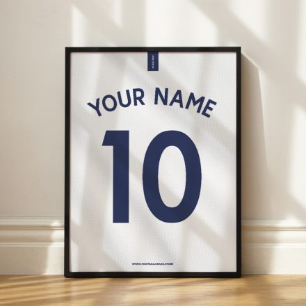 Tottenham 2021/22 - Keretezett mezposzter - Egyedi név