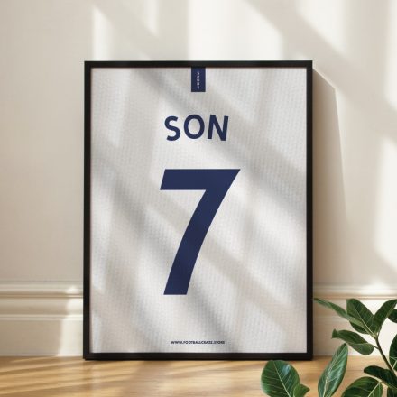 Tottenham 2021/22 - Framed Shirt Print - Son