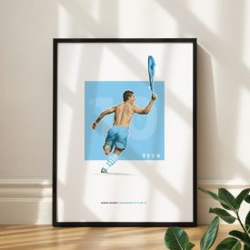 Sergio Aguero - Manchester City FC - Print