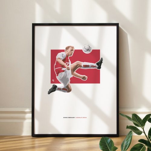 Dennis Bergkamp - Arsenal - Print