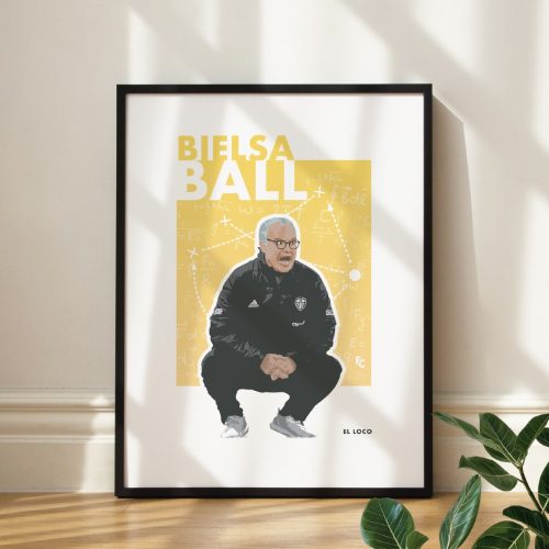 Marco Bielsa - Leeds United FC - Print