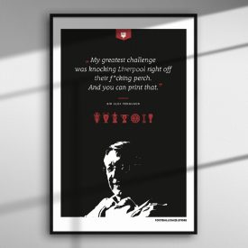 Sir Alex Ferguson - Manchester United - Print
