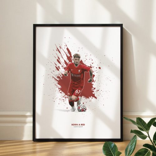 Harvey Elliott - Liverpool FC - Print