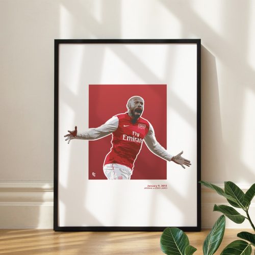 Thierry Henry - Arsenal - Print