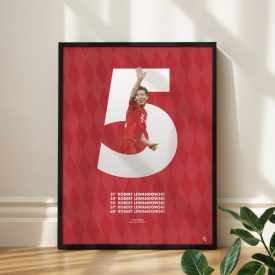 Robert Lewandowski - FC Bayern München - Print