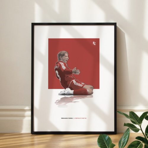 Fernando Torres - Liverpool FC - Print