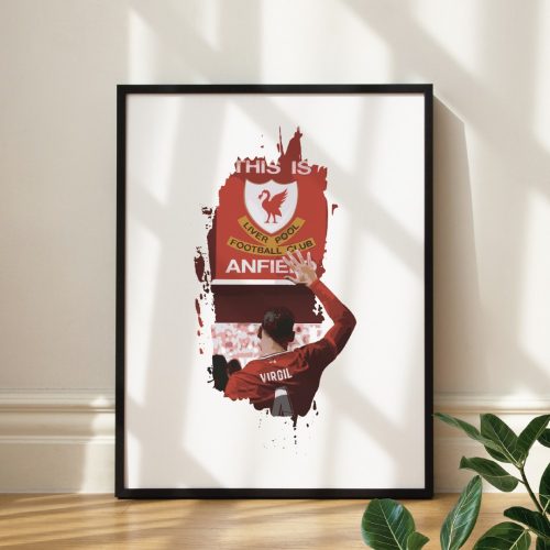 Virgil van Dijk - Liverpool FC - Poszter
