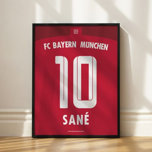 Bayern München 2022/23 - Framed Shirt Print - Sane